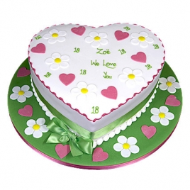 Heart Shape Designer Cake 1kg